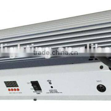 Pro Lighting Rechargeable DMX Wireless Battery Powered Backdrop 6in1 RGBWA+UV 9*18w LED Wall Washer
