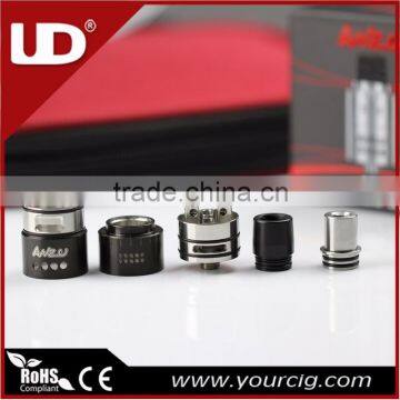 New Arrivals 2016 Stainless Steel and Black e Cig Vapor Tank ANZU RDA With 510 E-cig Bigger and Post Hole for Wholesales photo-5