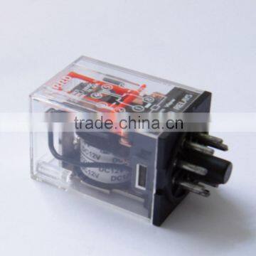 12v/24v/220v 10A 8pins Round Base Universal Electromagnetism Relay LMK-2P DC12V/DC24V/AC220V photo-2