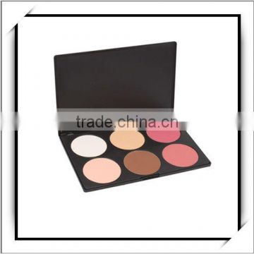 HOT! Makeup Cosmetic 6 Contour Blush Palette