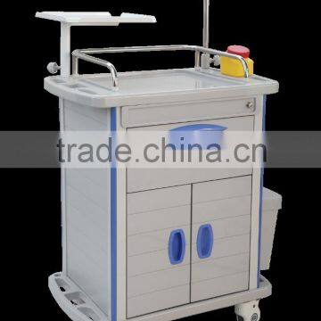 KL-ET760 Luxury Medical Hospital ABS Nursing Cart/Trolley With Wheels photo-3