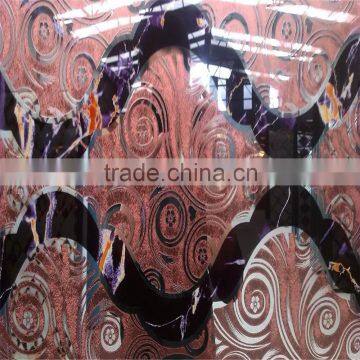 float decorative wall color mirror