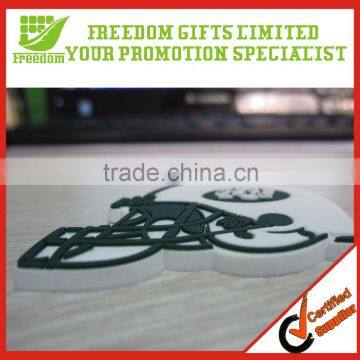 Cheap Logo Customized Rubber Keychains