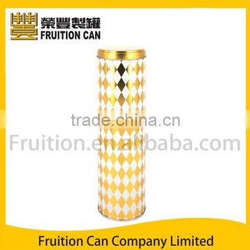 Tall Round Premium Gift Tin