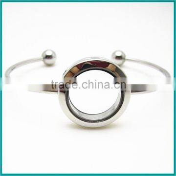 Hot Selling Stainless Steel Locket Bangles for Ladies