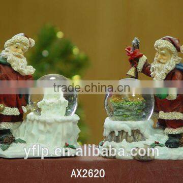 Christmas Decoration Resin snow globe glass snow globe crafts