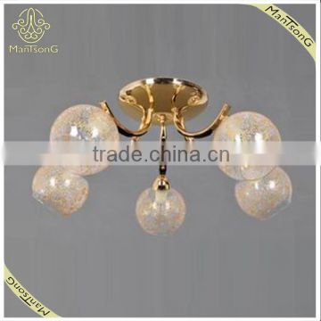 Home Ligting Fixture Ceiling Lamp with Metal and Glass, Cheap Ceiling Lamp