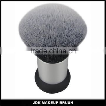 Black Plastic Handle Kabuki Brush Synthetic hair Kabuki Brush Set OEM