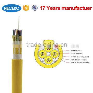 LSZH jacket G652D 48 strand fiber distribution optic cable