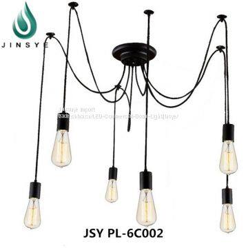 Hemp Rope Spider Ceiling Lamps Ceiling Light and Lighting Lamp photo-3