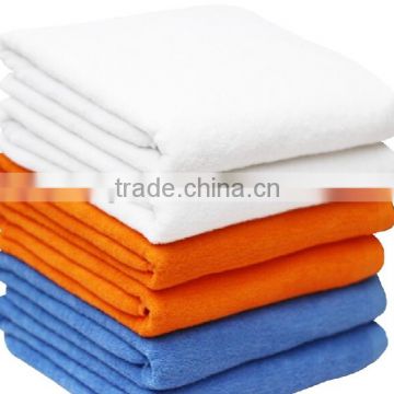 High quality bath towel with custom logo embroidered