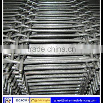 2016 Hot Sale Cheap Hooked Mine Screen Crimped Wire Mesh (direct sale)