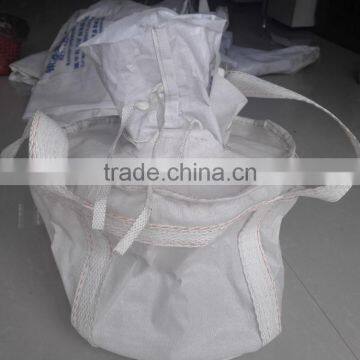 Flat Bottom Bottom Option (Discharge) and 5:1 Safety Factor jumbo bag for coal