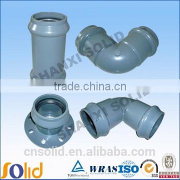 High pressure plastic pvc pipe fittings