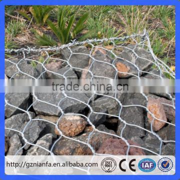 heavy galvanized gabion boxes/gabion basket sizes/zinc coated gabion box wire mesh(Guangzhou factory)