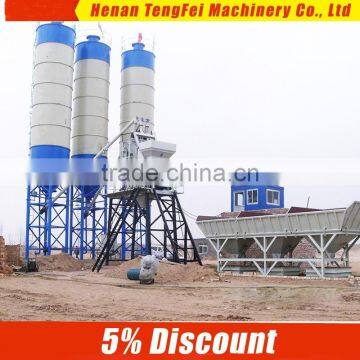 central mix concrete batch plant HZS90