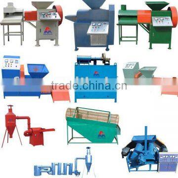 BBQ charcoal briquette machine