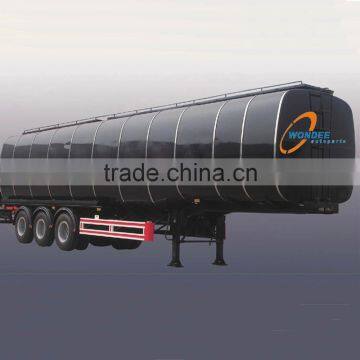 3 Axle Fuel Tanker Stainless Steel Tank Trailer photo-5