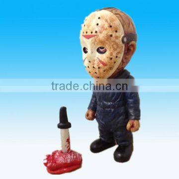Jason 5.5" Collectible Polyresin Figurine Home Decor Friday The 13th Horror Statue photo-2