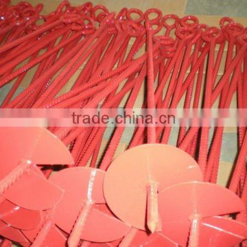 pvc coated earth anchor