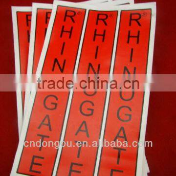 OEM self adhesive printed eco-friendly sticker paper