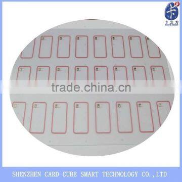 original S50/S70/desfire/plus/ultralight/i code2 rfid inlay