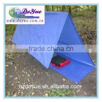 China Supplier Waterproof Blue Poly Sun Shelter Cross Laminated Tarpaulin photo-4