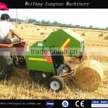 Professional Manufacture mini round hay baler/ alfalfa hay baler for sale