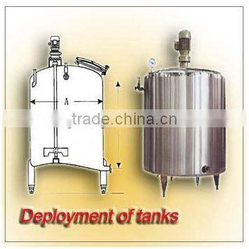 Batch tank Soy milk Batch tank