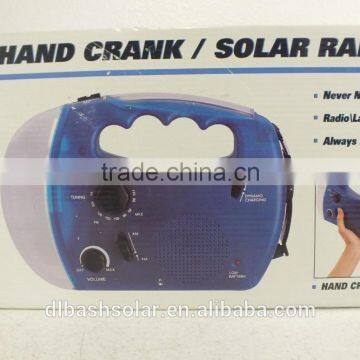 Cheap Protable Am/fm Bands Portable Radio With Torch Solar Smart Radio Solar photo-3