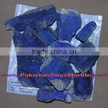 NATURAL COLOR ROUGH LAPIS LAZULI FROM AFGHANISTAN