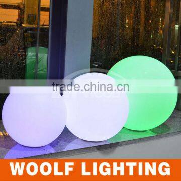 Wonderful Glowing Outdoor Swimming Pool and Garden Used Rechargeable Colouful Waterproof LED Light Up Ball photo-5