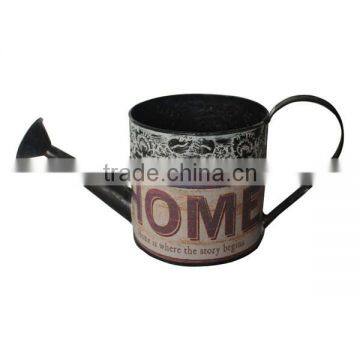 Hot Sale!!! HOME Black Metal Watering Can