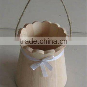 Handmade Art Mind Wooden Flower Case Wooden Planter Pot Wholesale photo-4