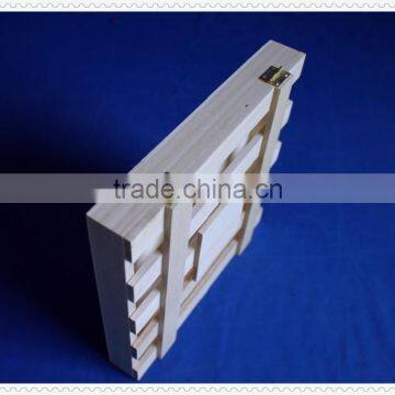 Food Grade Cheap Unfinished Natural Wooden Gift Packing Box for Duc D'o Chocolate photo-3