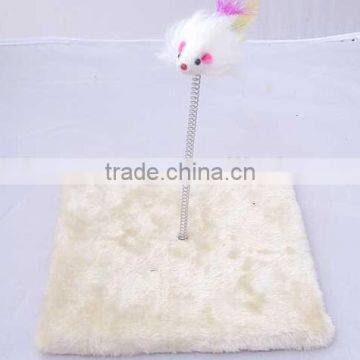 Cat Interactive Moving Spring Mouse Mice Kitten Training Scratch Pet Toy photo-4