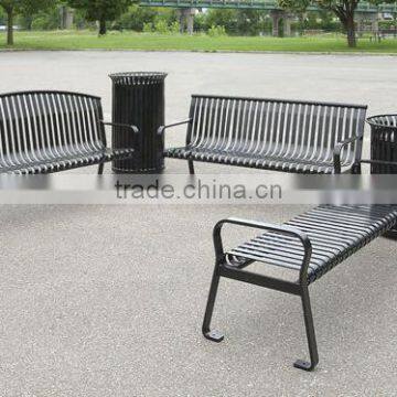 Arlau Outdoor Steel Iron Benches for Public Park photo-4