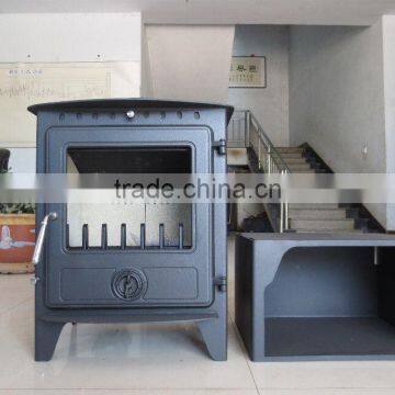 6-8KW High Quality Hot Sale CE Certificates Antique Cast Iron Wood Burning Pellet Stove HS-X12 photo-6