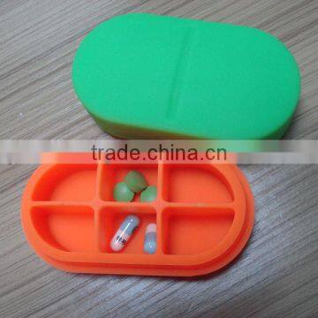 hot sale promotional silicone pill box