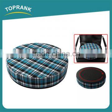 Hot sale home office soft rotating memory foam seat cushions round swivel seat cushion