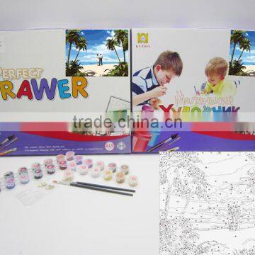 Wholesale cheap china painting toys for kids DIY Painting by Numbers