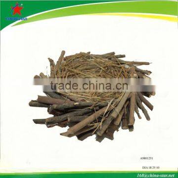 natural twig wooden bird nest