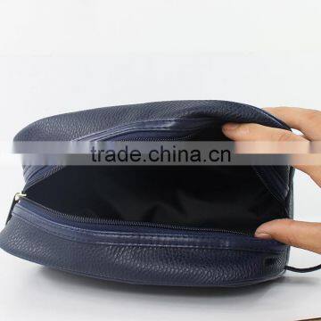 Travel PU Cosmetic Bag Washing Bag Mens Leather Toiletry Bag for Men photo-2