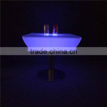 Hot Sale Night Club Use Glowing Plastic Color Change RGB LED Light Bar Furniture