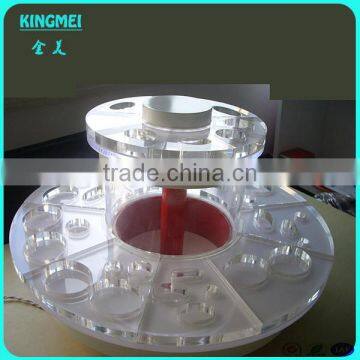 Hot Sale New Design L Shape Acrylic Cosmetic Display Stand,acrylic Jewelry Display Stand photo-5