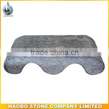 Haobo factory direct sale natural stone bench,special model bench