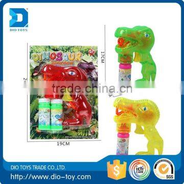 new products 2016 innovative product dinosaur space bubble gun with lights toys for kids