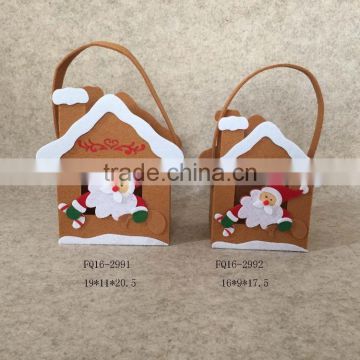 New design promotion felt shopping bag, felt christmas gift bag