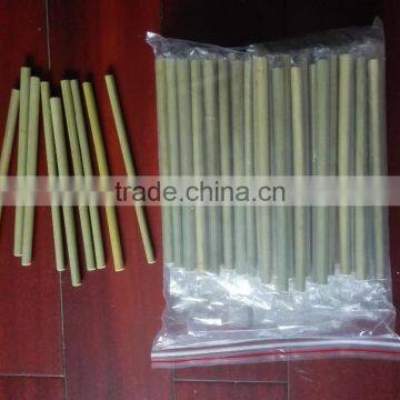 bamboo drinking straws without knot with laser your LOGO