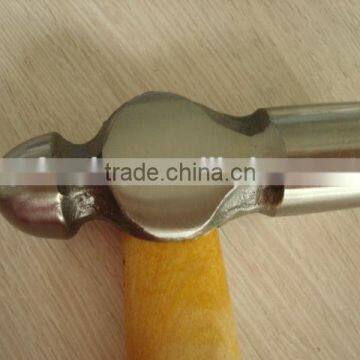 carbon steel forged ball pein hammer with tpr handle